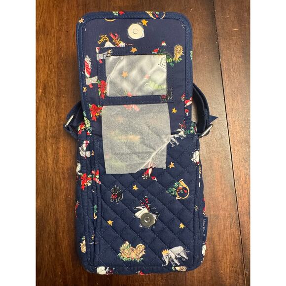 Vera Bradley Mini Hipster crossbody snow globe motifs NWOT - Picture 6 of 6